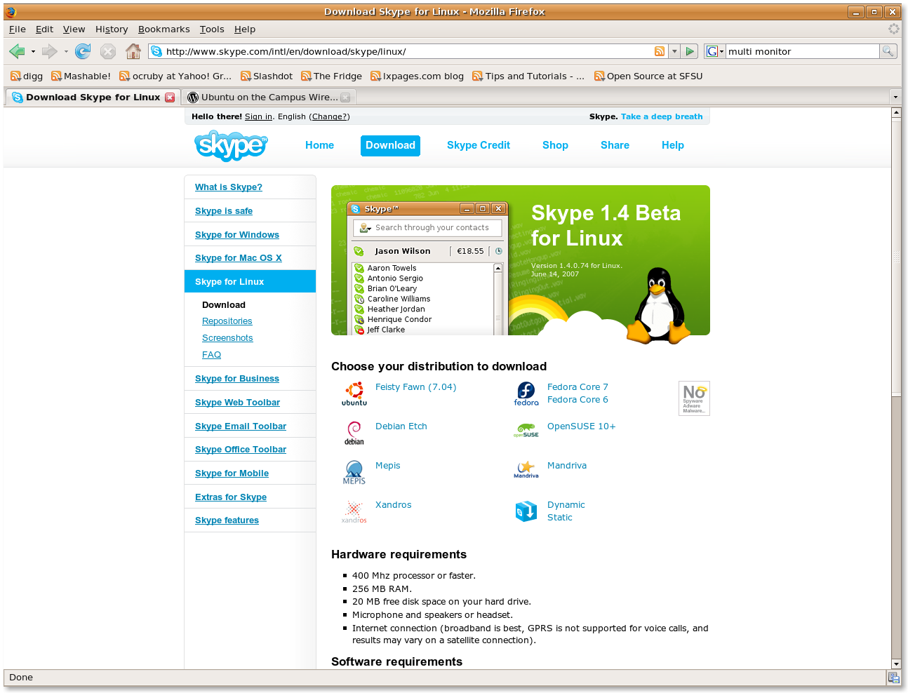 Skype Linux Ubuntu 14.04 Download